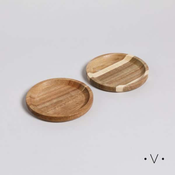 Vassa Bandeja Red Madera X2 12Cm