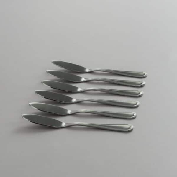 Cuchillos para Untar VOLF Carat de Acero Inoxidable x6