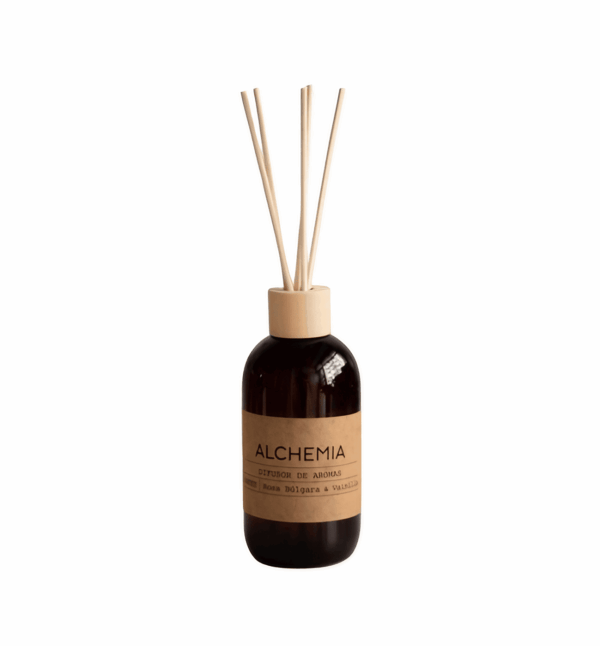Difusor de Aromas con Tapa de Madera y Varillas 250 ml