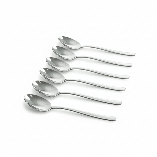 Cucharas de Postre VOLF Focus de Acero Inoxidable x6
