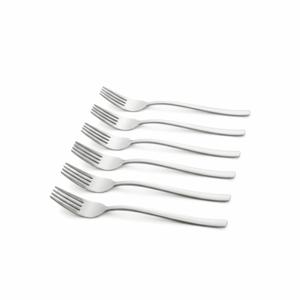 Tenedores de Postre VOLF Focus de Acero Inoxidable x6